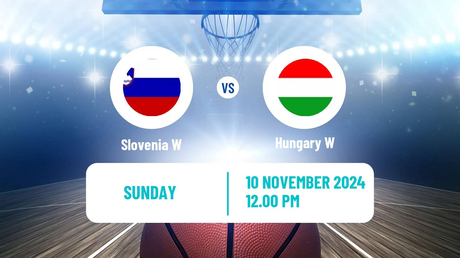 Basketball EuroBasket Women Slovenia W - Hungary W