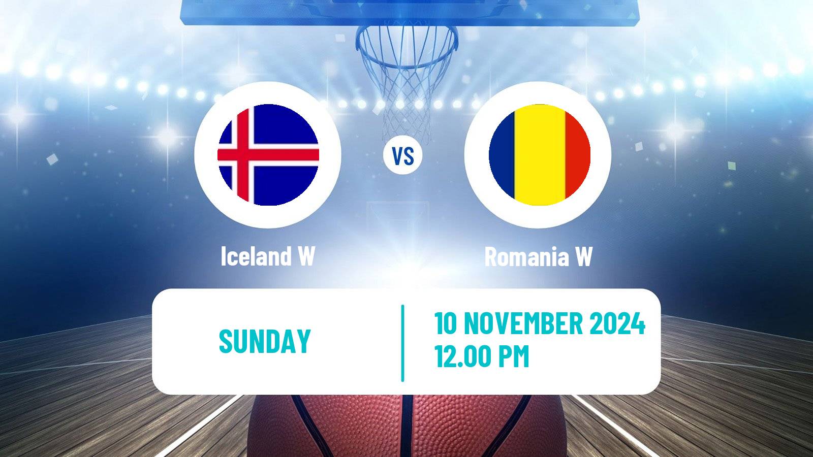 Basketball EuroBasket Women Iceland W - Romania W