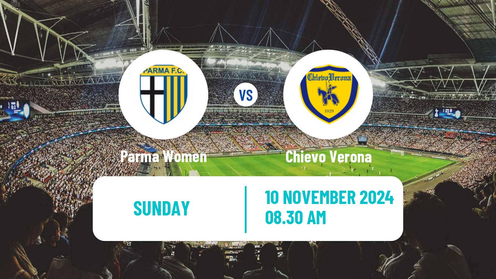 Soccer Italian Serie B Women Parma - Chievo Verona