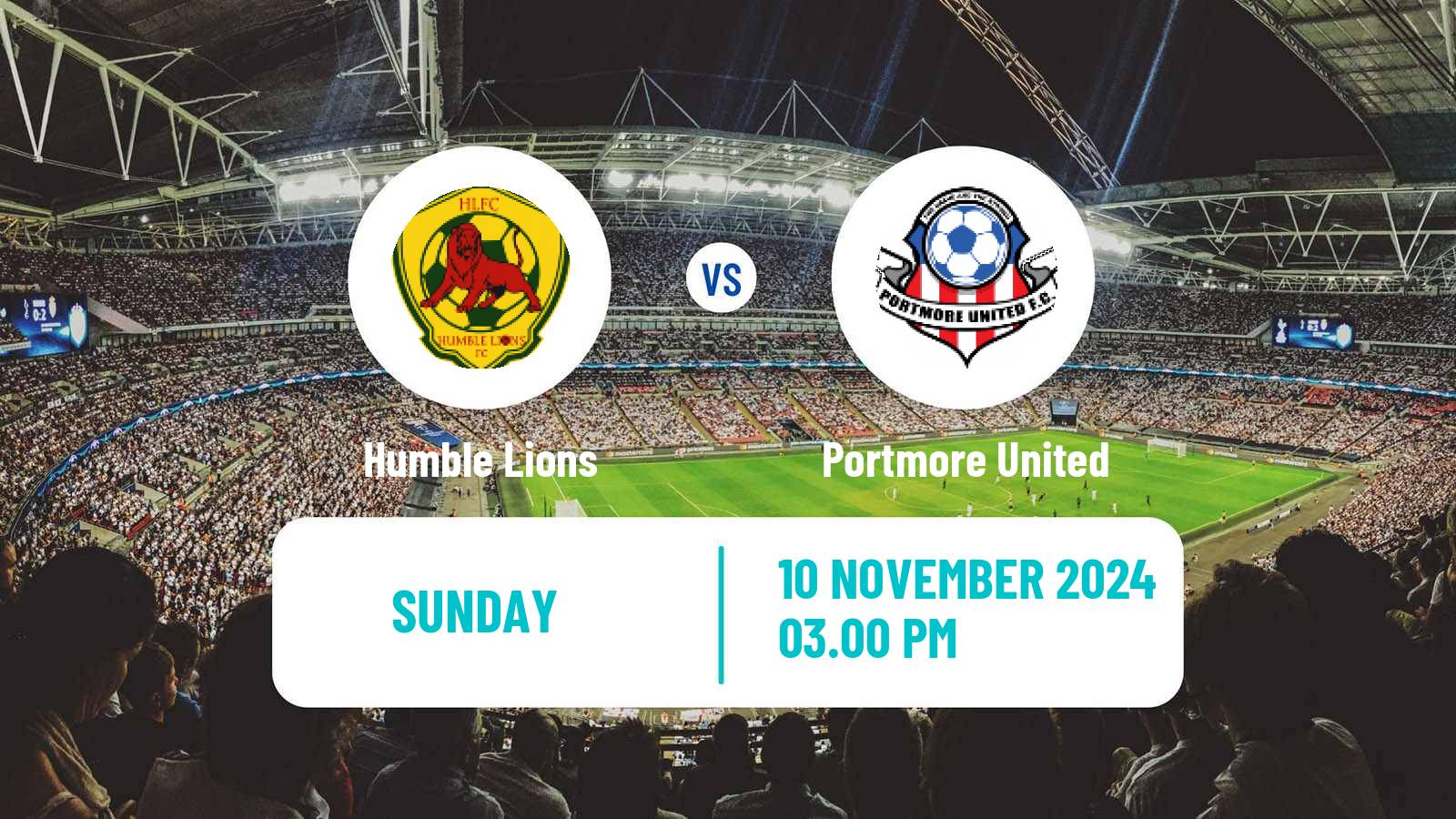 Soccer Jamaica National Premier League Humble Lions - Portmore United