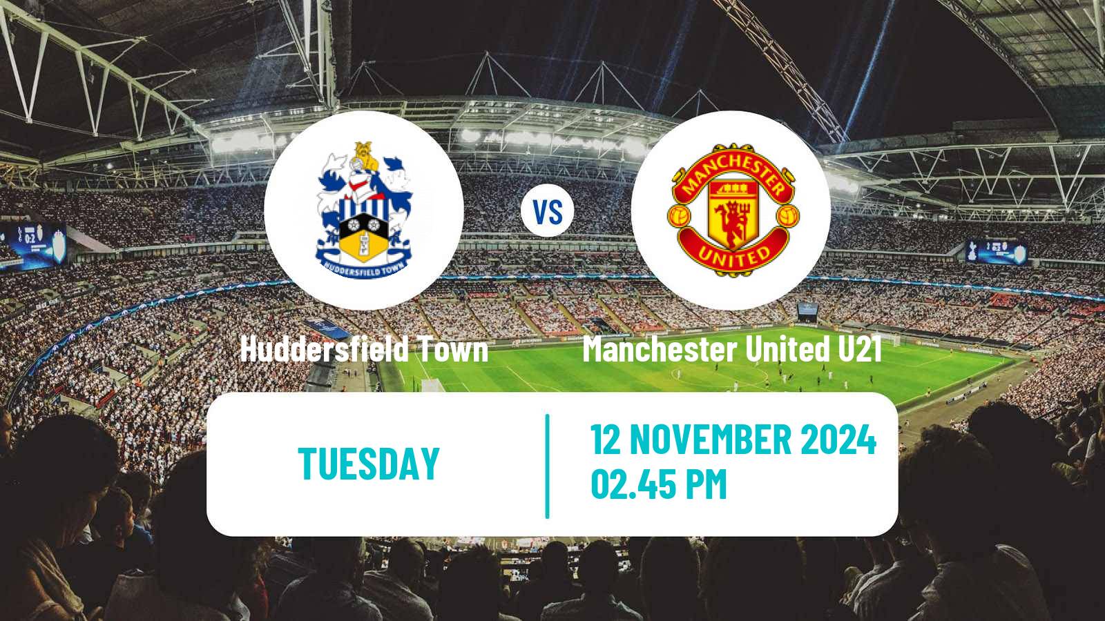 Soccer English EFL Trophy Huddersfield Town - Manchester United U21