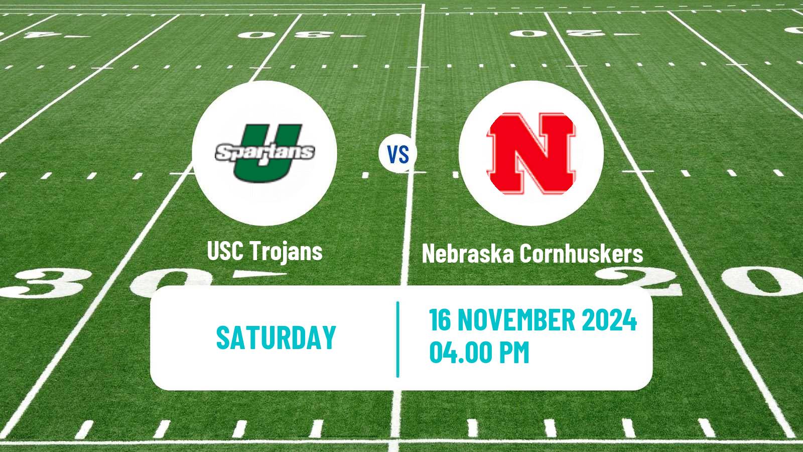 American football NCAA College Football USC Trojans - Nebraska Cornhuskers