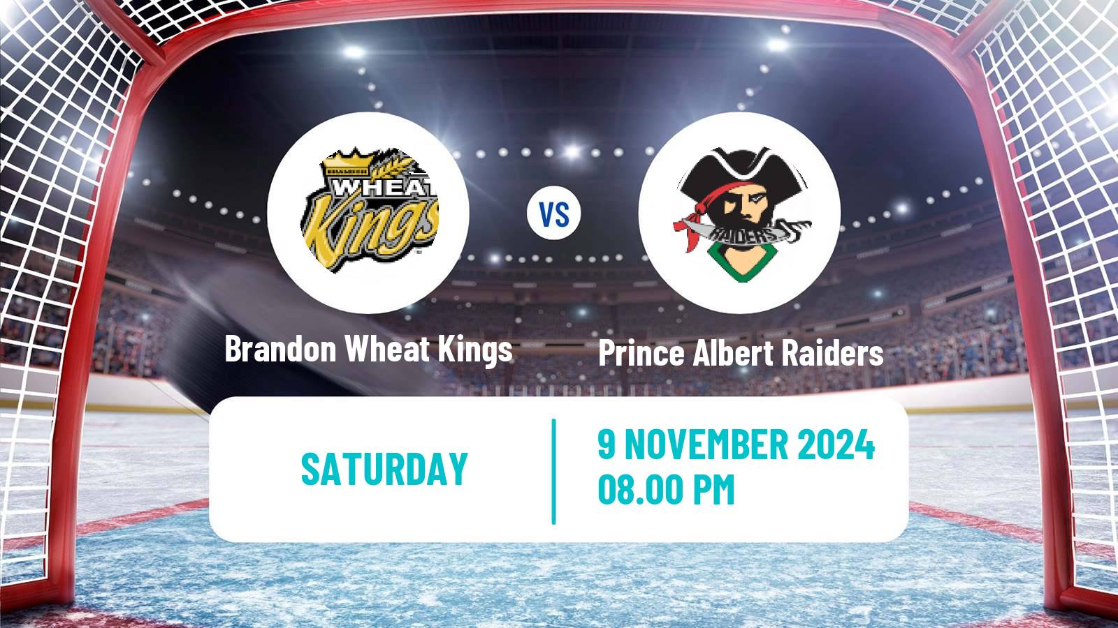 Hockey WHL Brandon Wheat Kings - Prince Albert Raiders