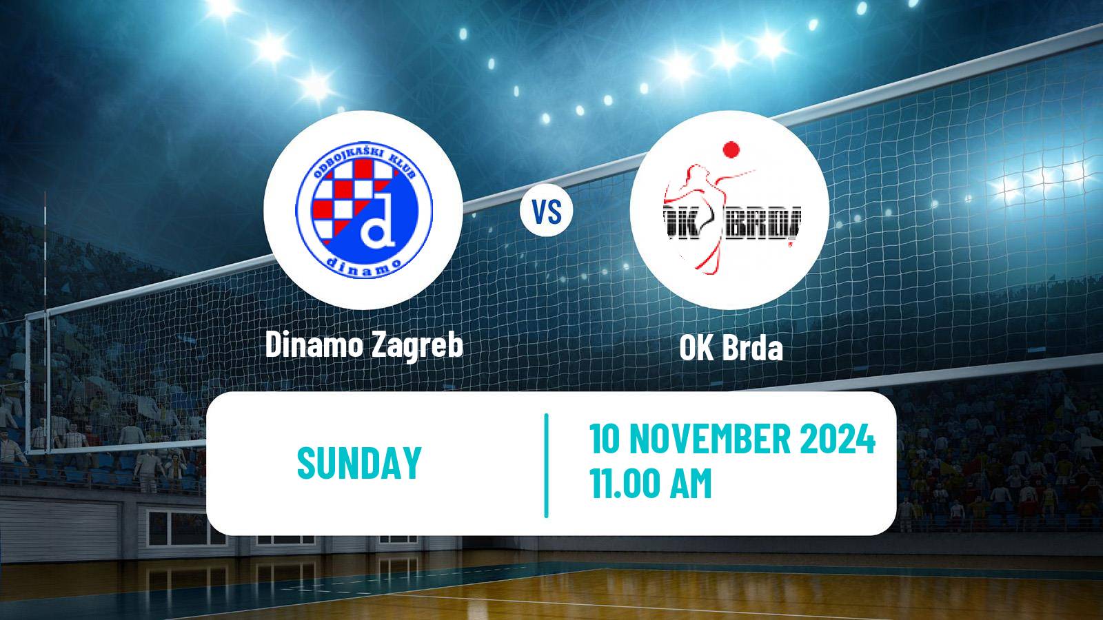 Volleyball Croatian Superliga Volleyball Women Dinamo Zagreb - Brda