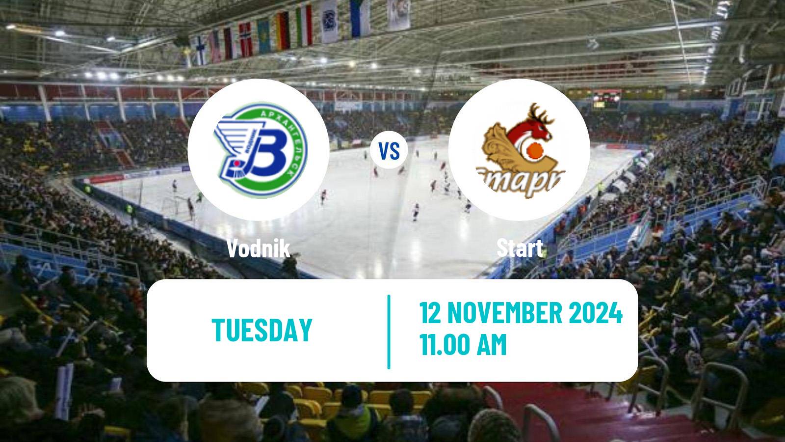 Bandy Russian Super League Bandy Vodnik - Start