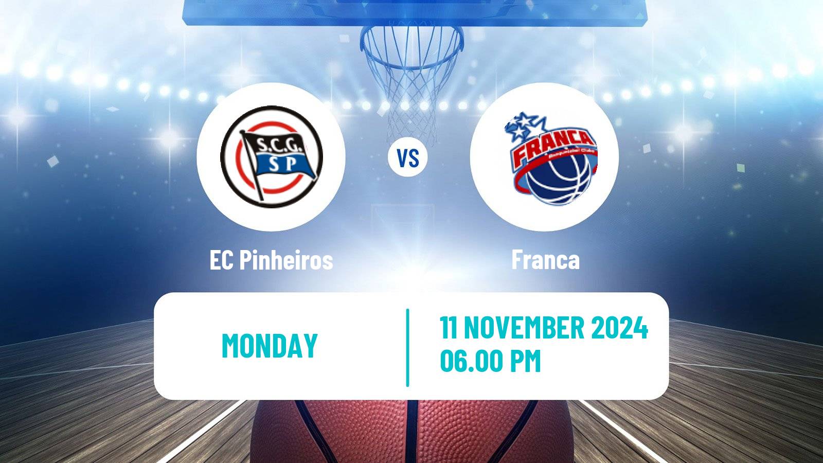 Basketball Brazilian NBB Pinheiros - Franca