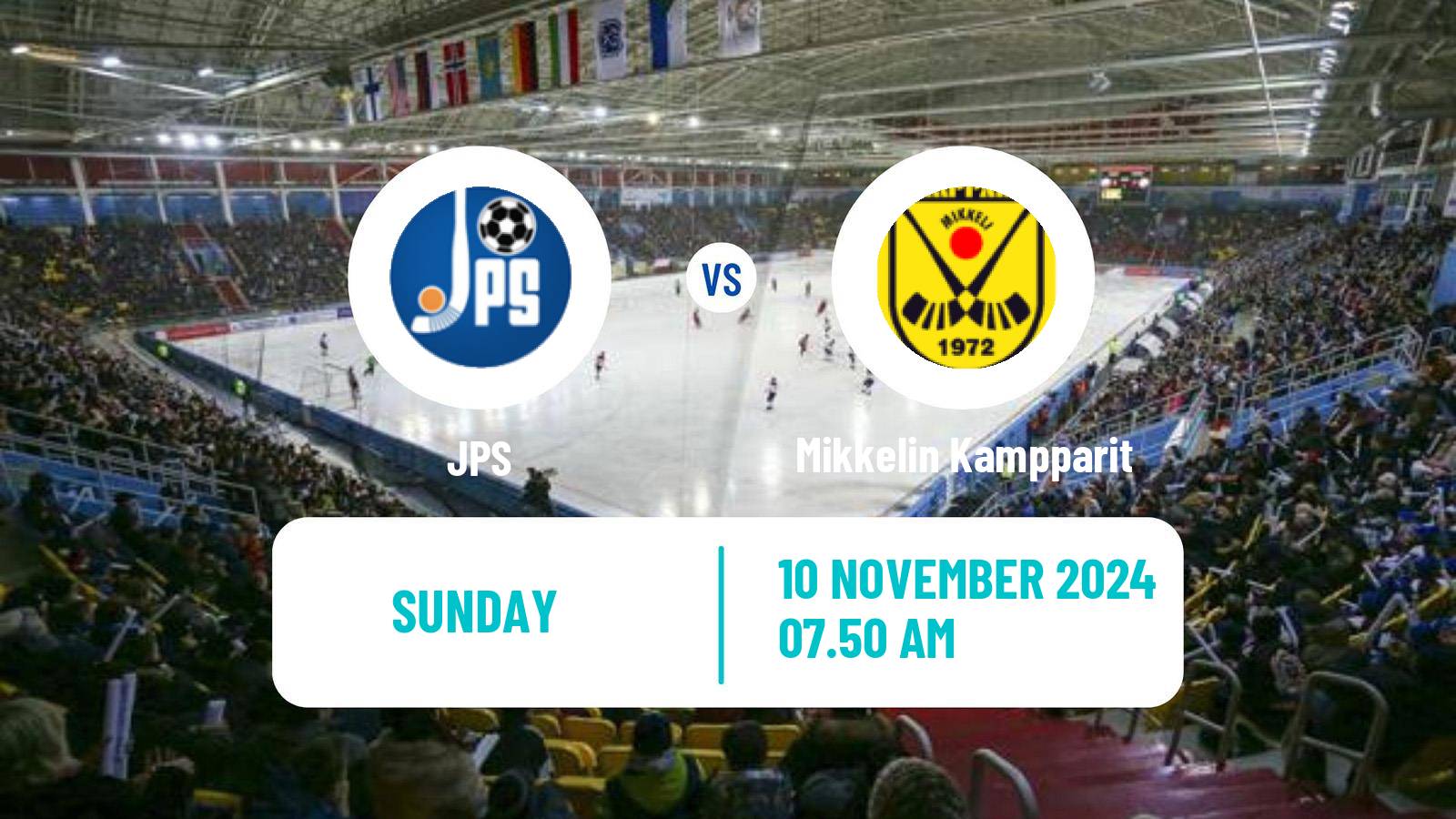 Bandy Finnish Cup Bandy JPS - Mikkelin Kampparit