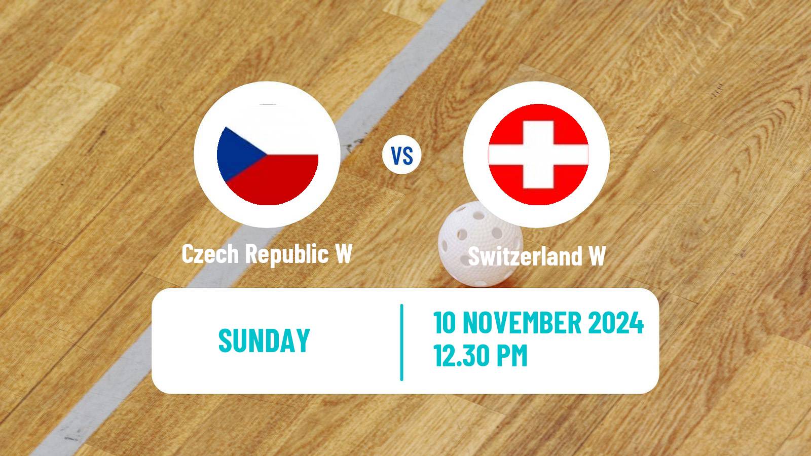 Floorball Euro Floorball Tour Women Czech Republic Czech Republic W - Switzerland W