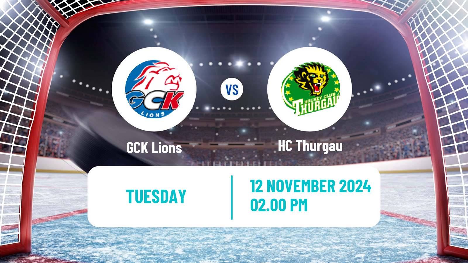 Hockey Swiss League Hockey GCK Lions - Thurgau