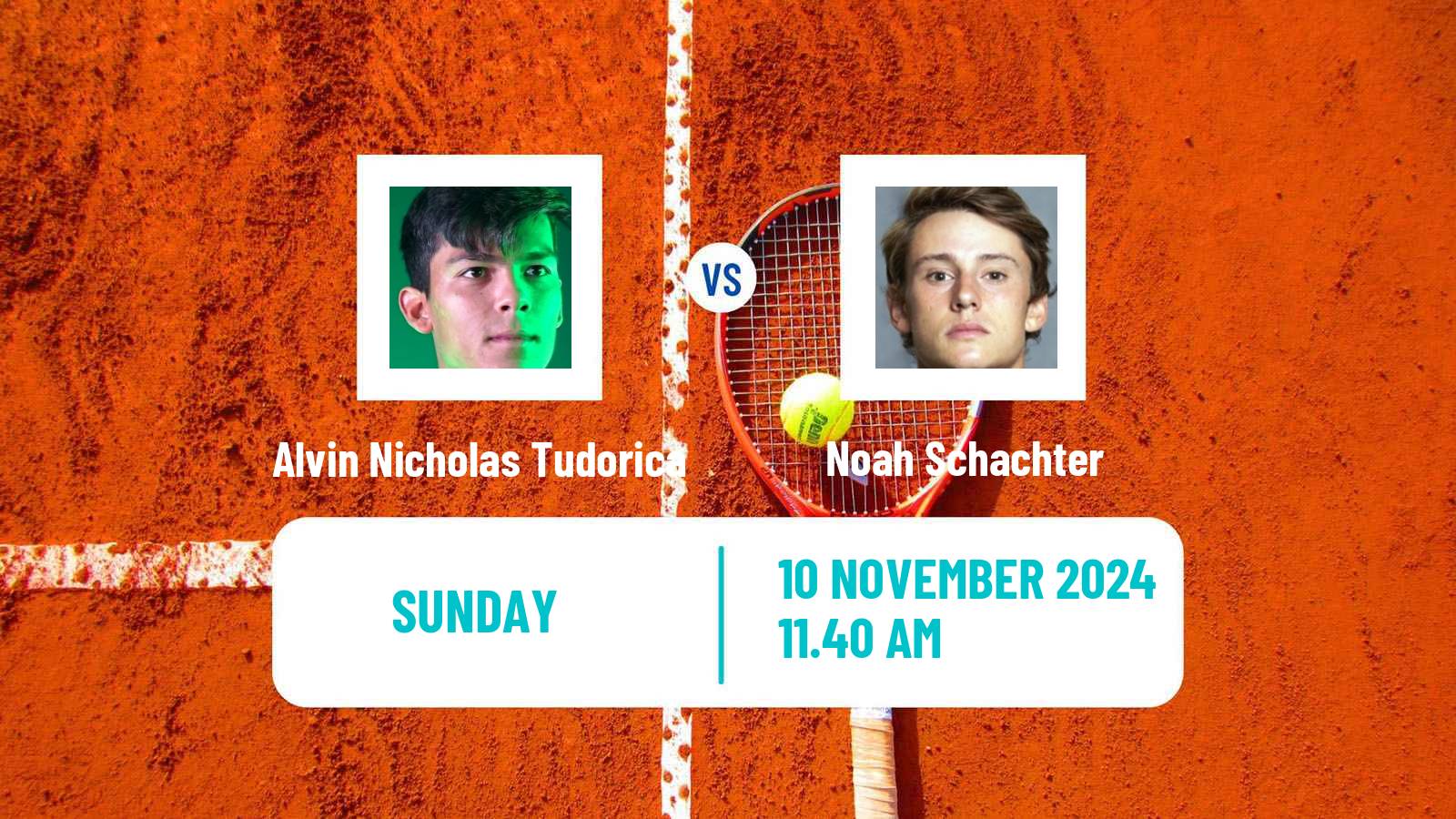 Tennis Drummondville Challenger Men Alvin Nicholas Tudorica - Noah Schachter