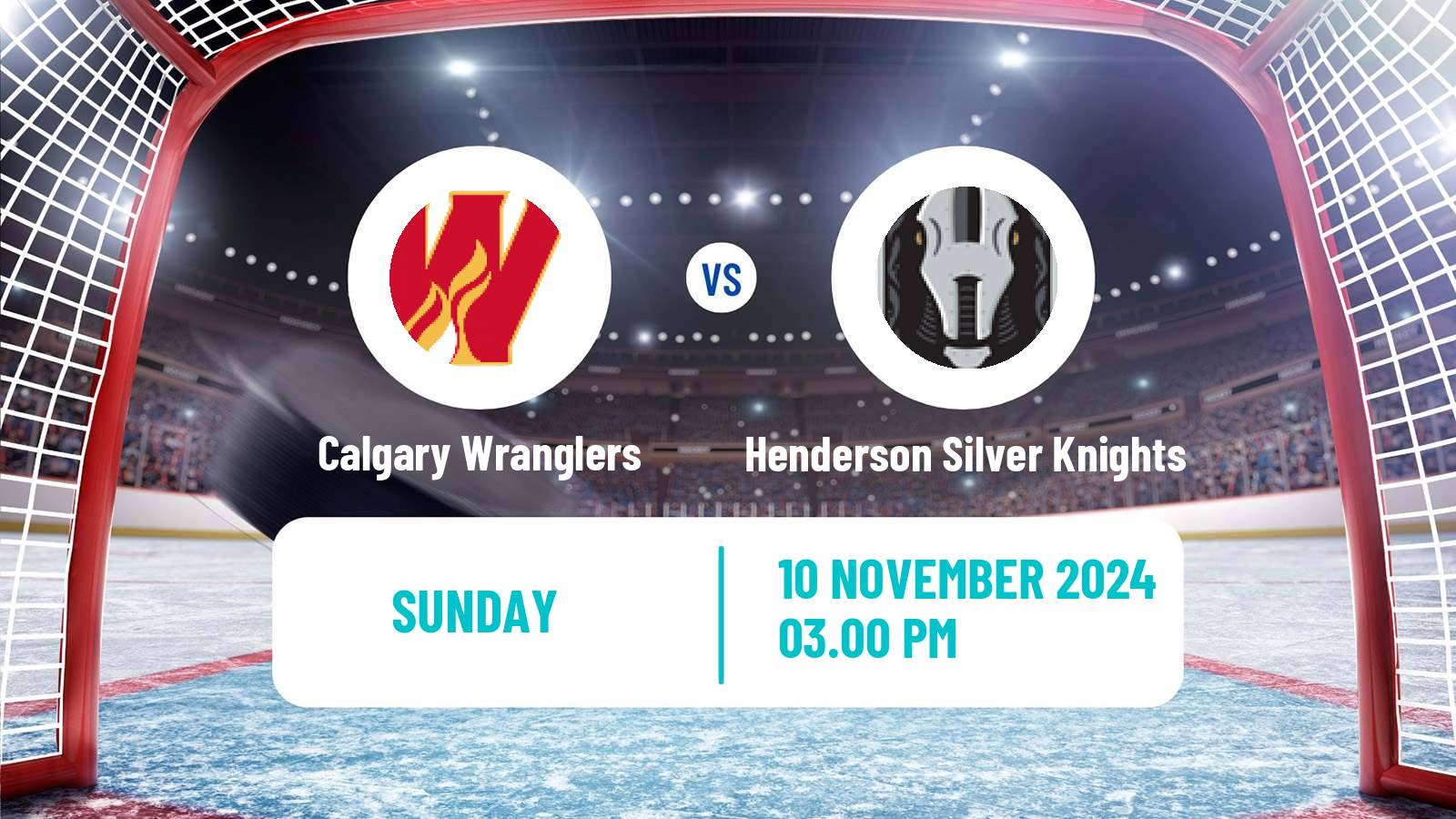 Hockey AHL Calgary Wranglers - Henderson Silver Knights