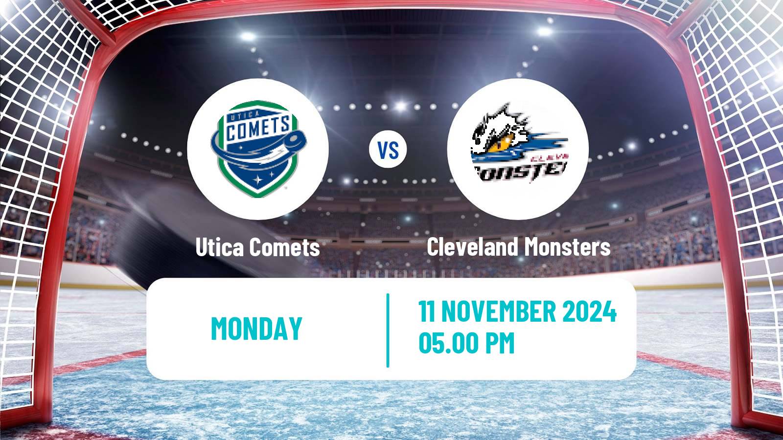 Hockey AHL Utica Comets - Cleveland Monsters