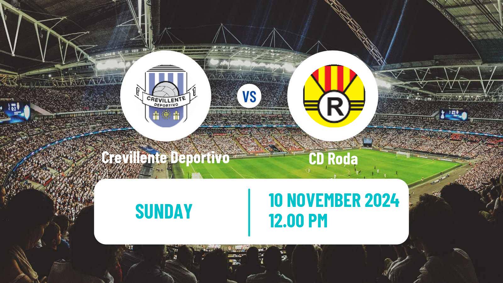 Soccer Spanish Tercera RFEF - Group 6 Crevillente Deportivo - Roda