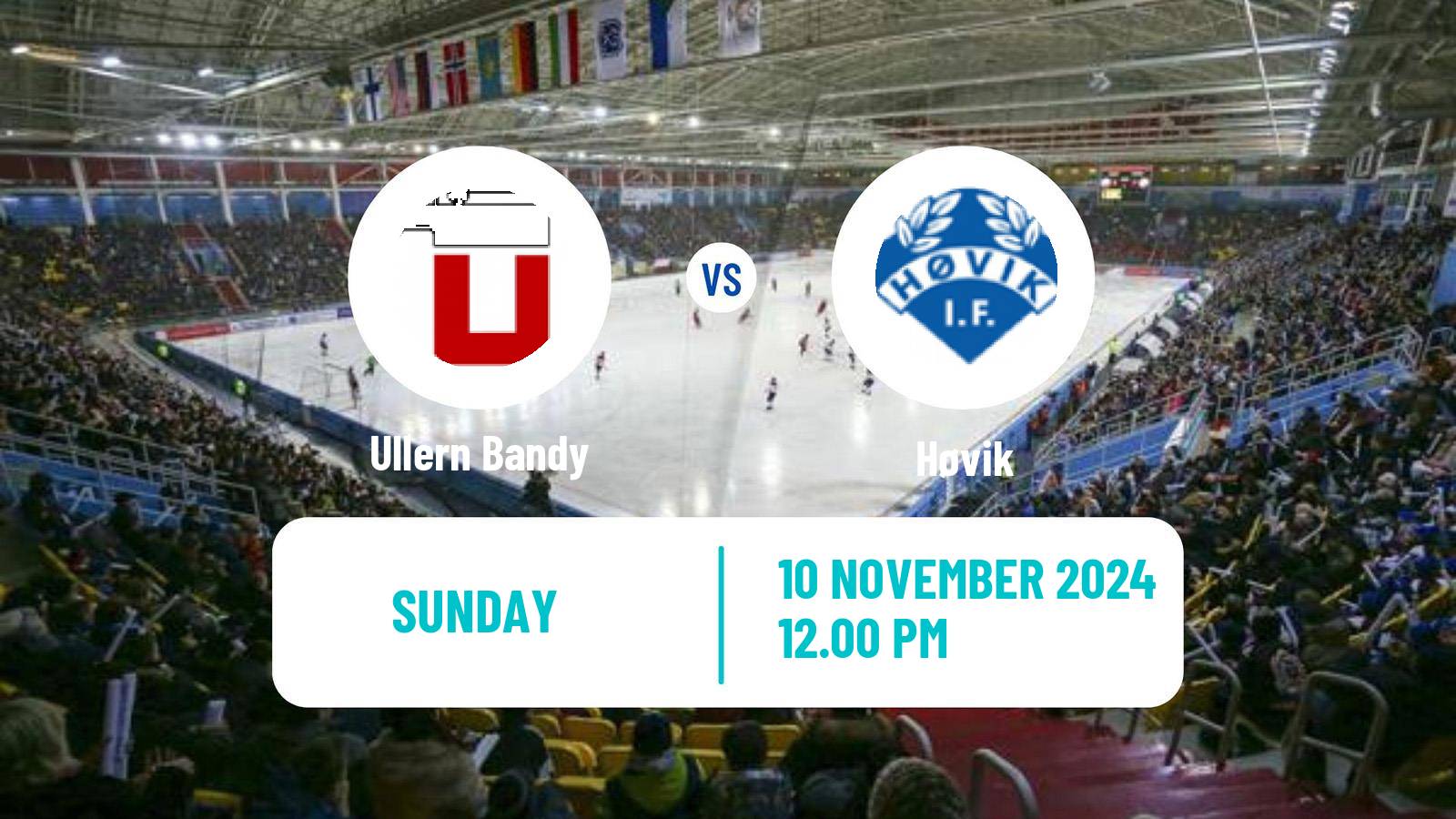 Bandy Norwegian Eliteserien Bandy Ullern - Høvik