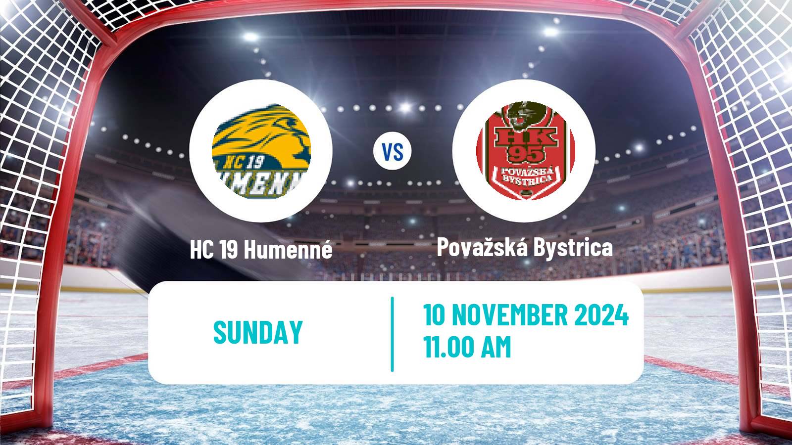 Hockey Slovak 1 Liga Hockey HC 19 Humenné - Považská Bystrica