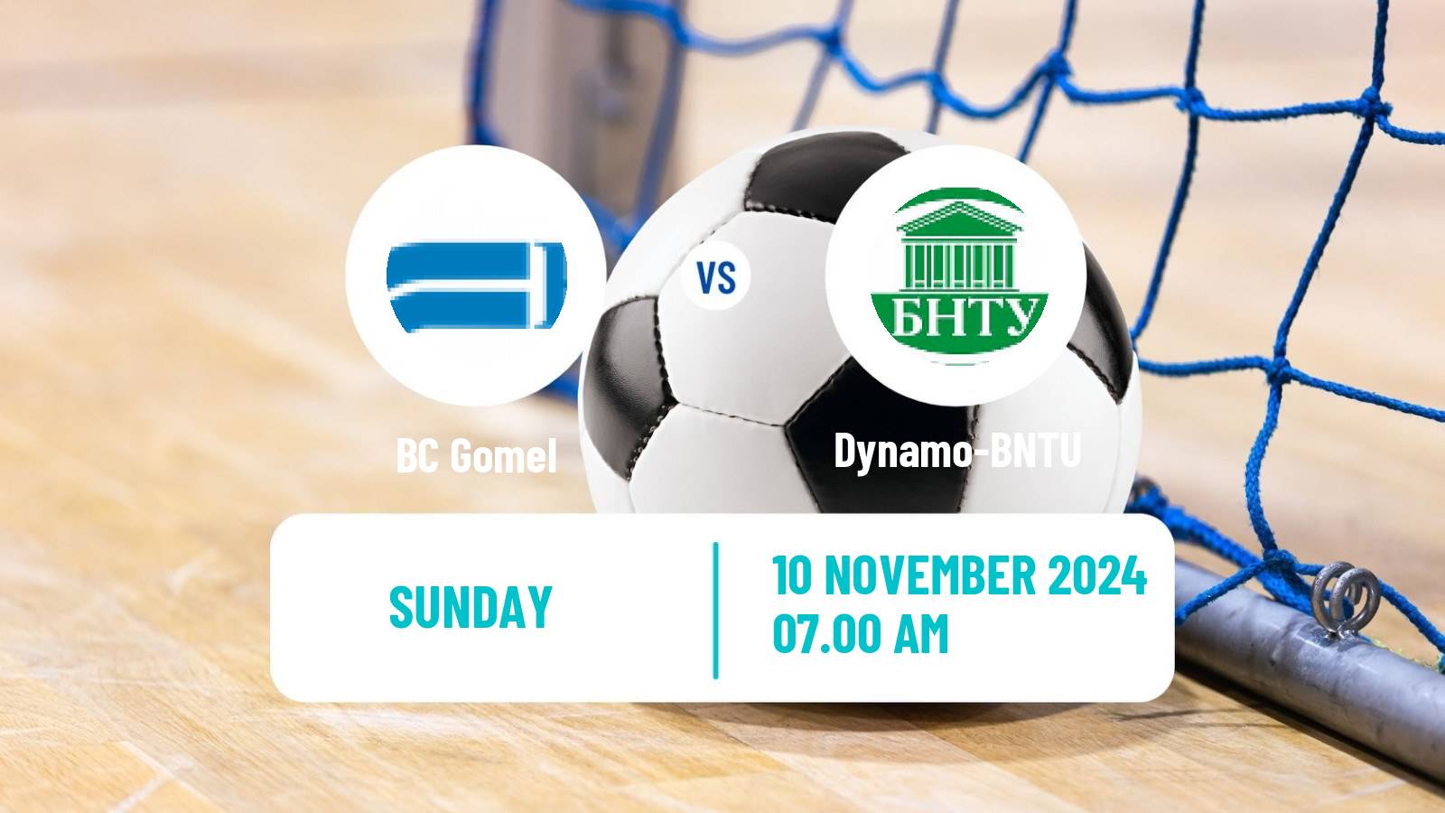 Futsal Belarusian Premier League Futsal BC Gomel - Dynamo-BNTU