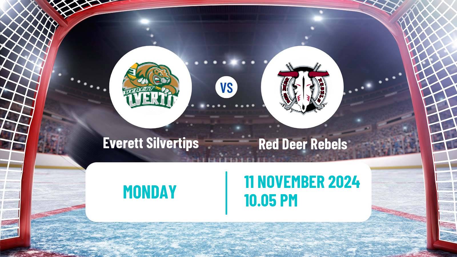 Hockey WHL Everett Silvertips - Red Deer Rebels