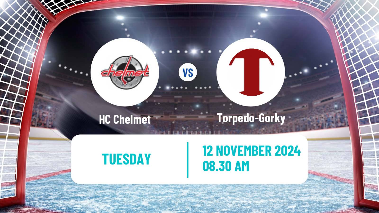 Hockey VHL Chelmet - Torpedo-Gorky