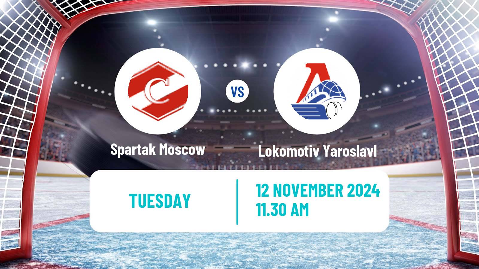 Hockey KHL Spartak Moscow - Lokomotiv Yaroslavl