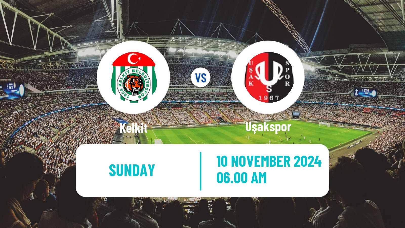 Soccer Turkish 3 Lig Group 2 Kelkit - Uşakspor