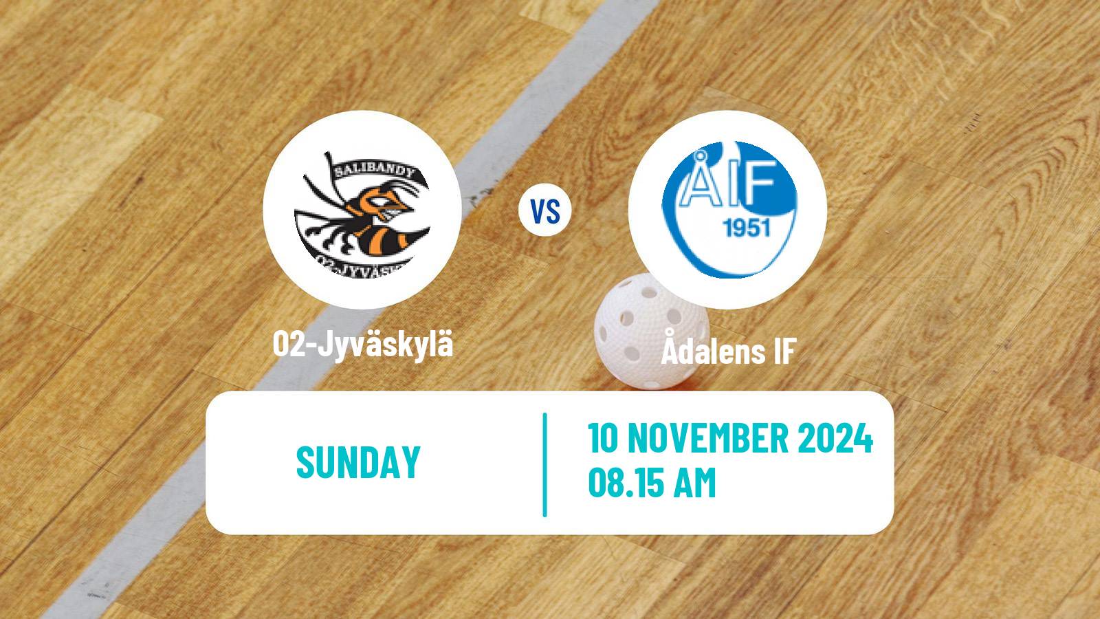 Floorball Finnish Divari O2-Jyväskylä - Ådalens IF