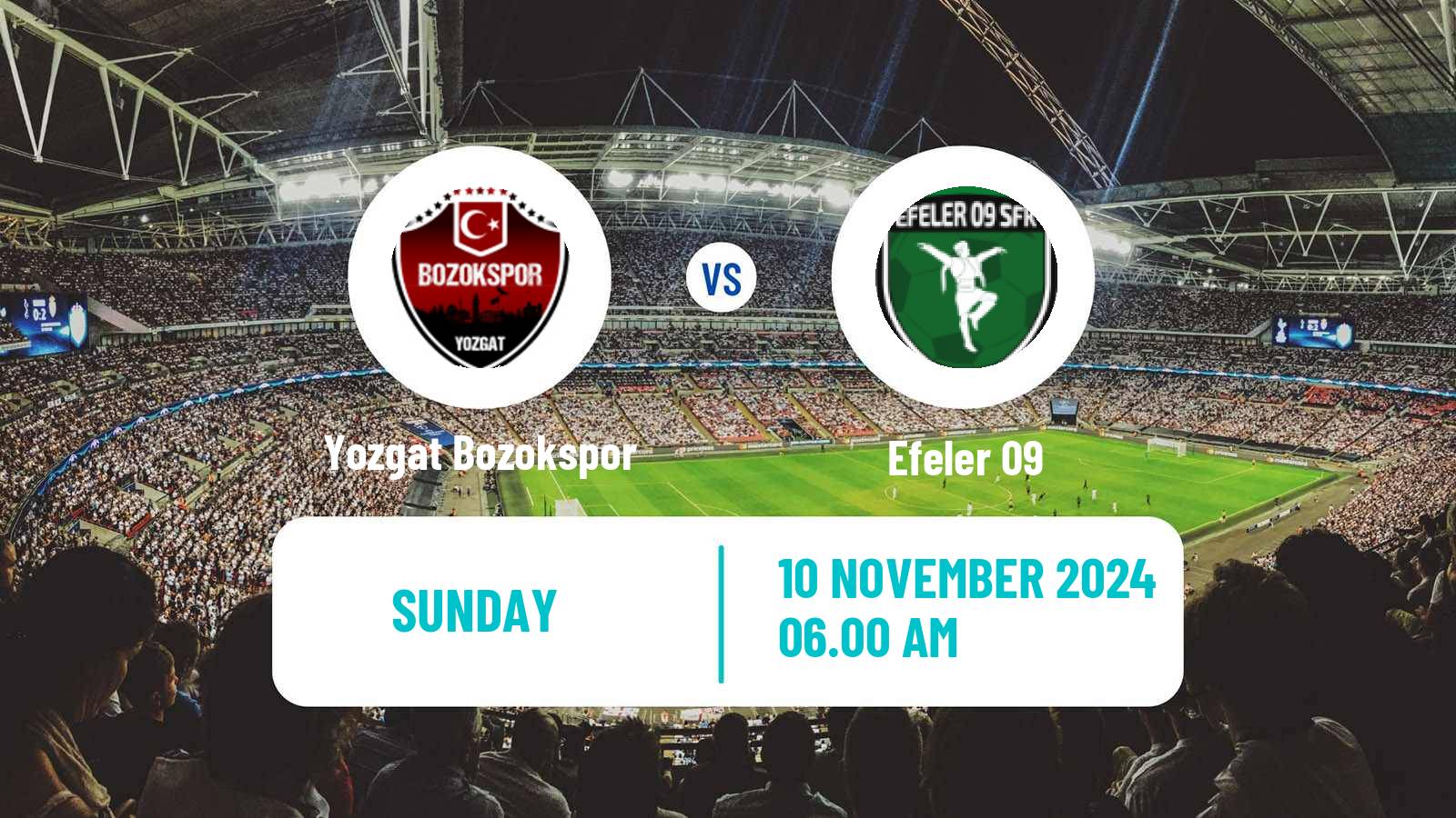 Soccer Turkish 3 Lig Group 3 Yozgat Bozokspor - Efeler 09