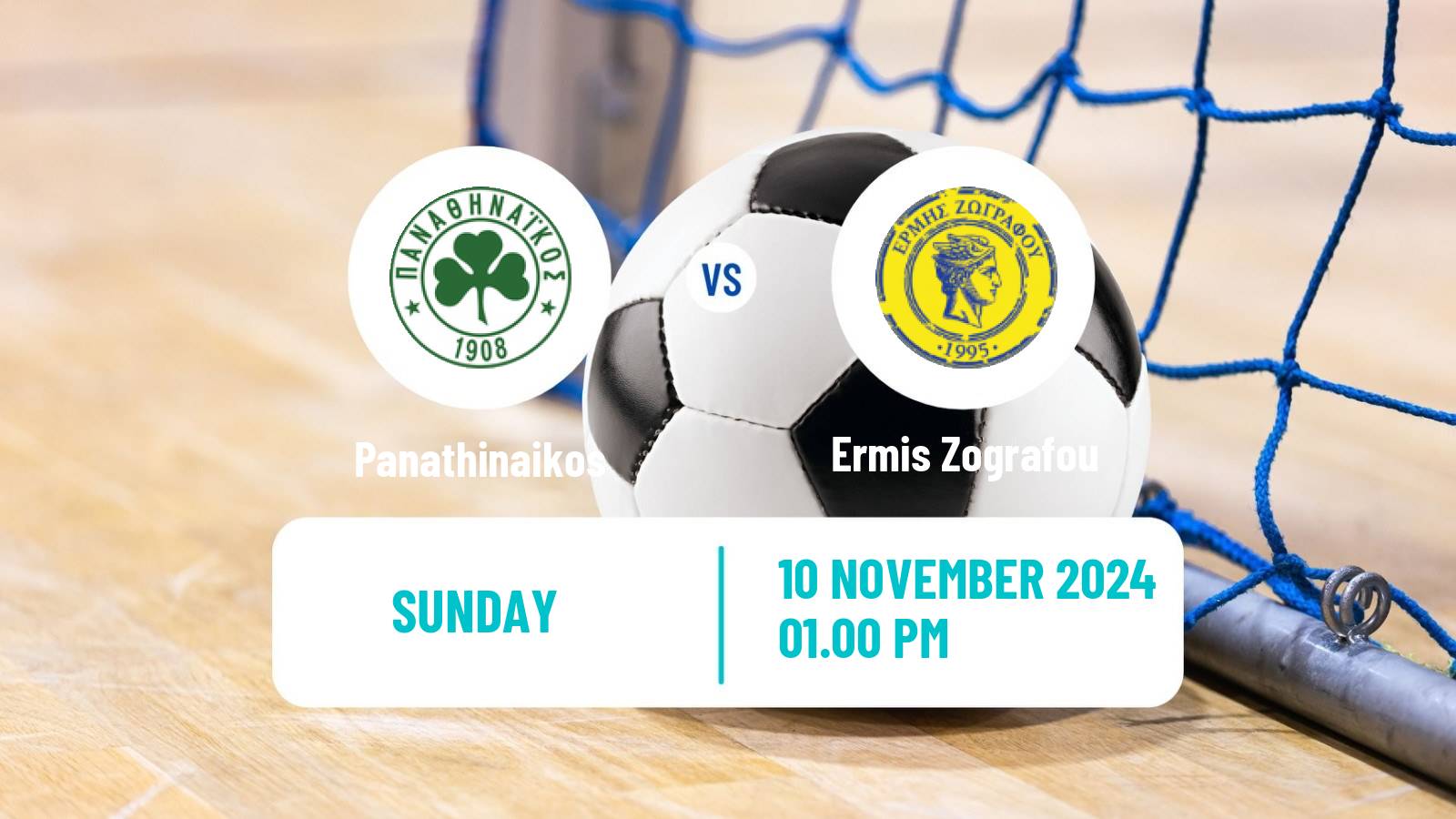 Futsal Greek Super League Futsal Panathinaikos - Ermis Zografou