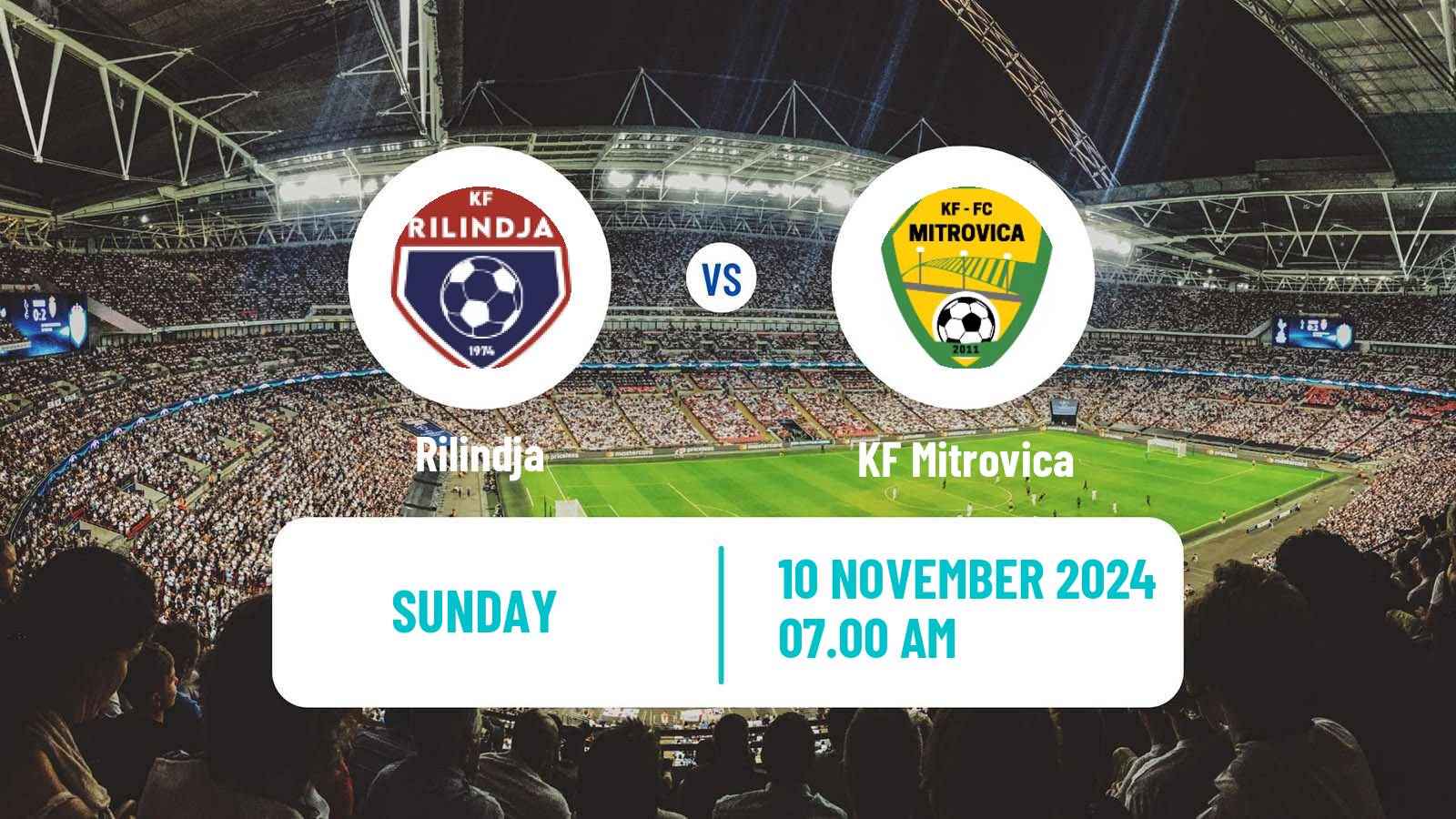 Soccer Kosovo Liga e Pare Rilindja - Mitrovica