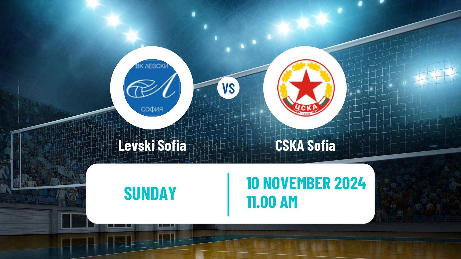 Volleyball Bulgarian SuperLiga Volleyball Women Levski Sofia - CSKA Sofia