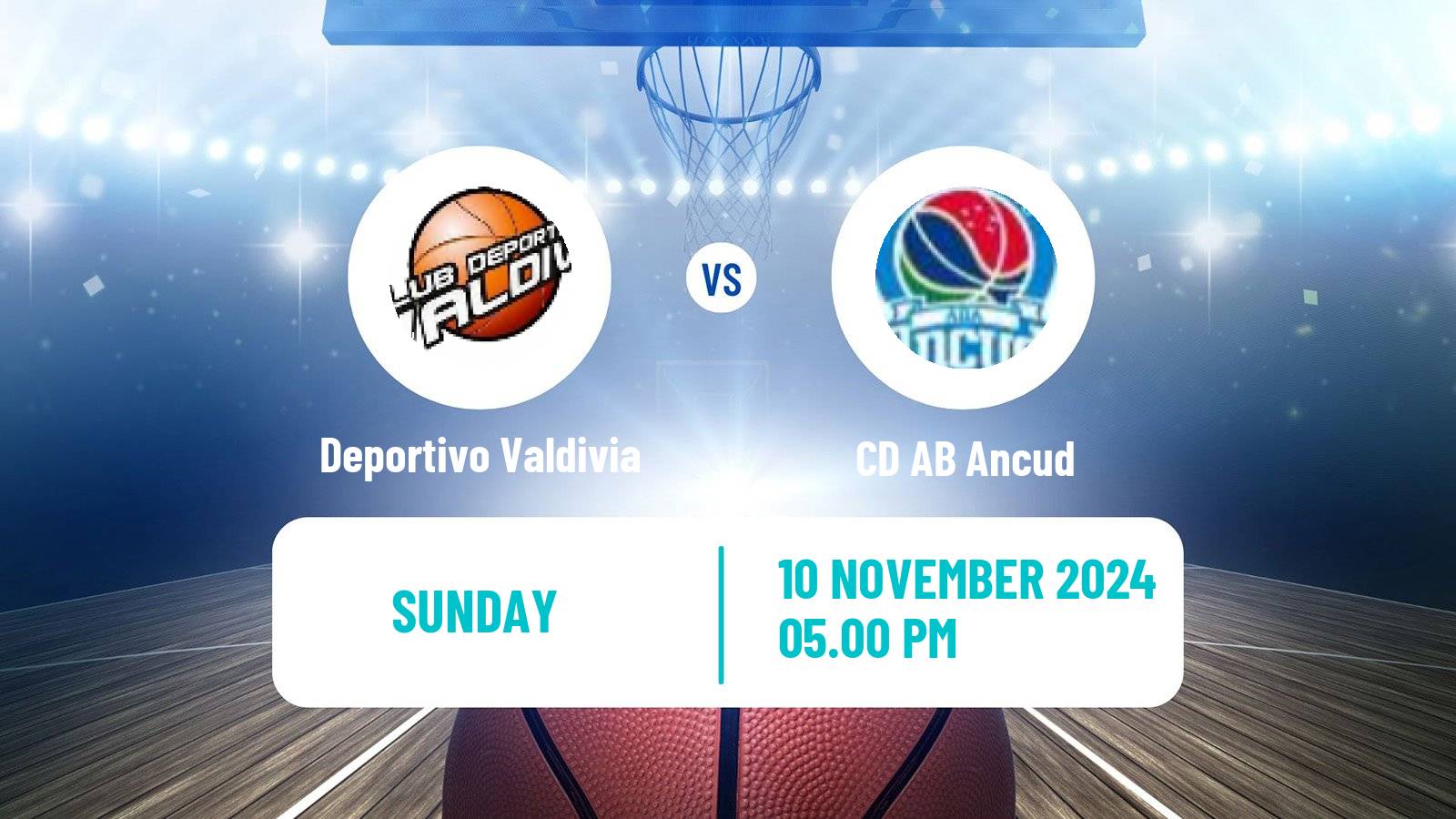 Basketball Chilean Copa Basketball Deportivo Valdivia - Ancud