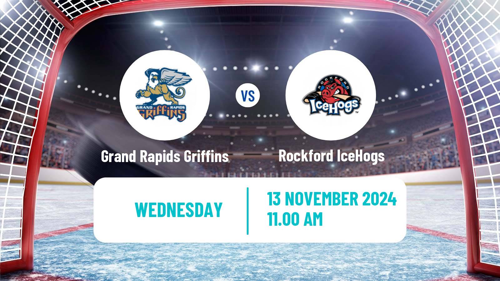 Hockey AHL Grand Rapids Griffins - Rockford IceHogs