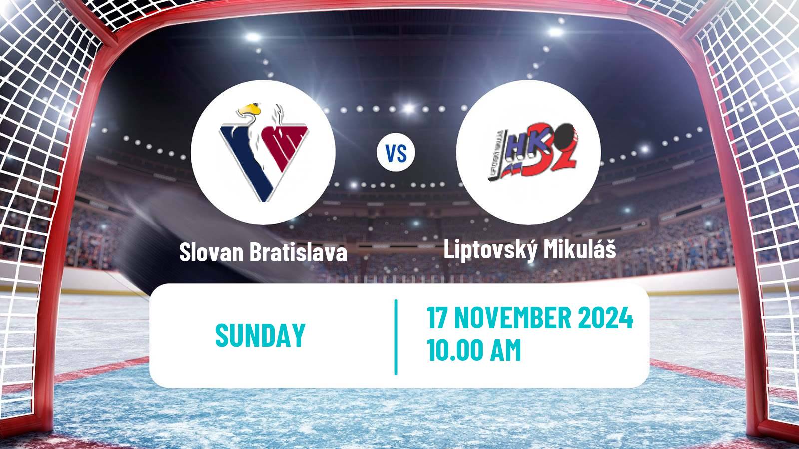 Hockey Slovak Extraliga Slovan Bratislava - Liptovský Mikuláš