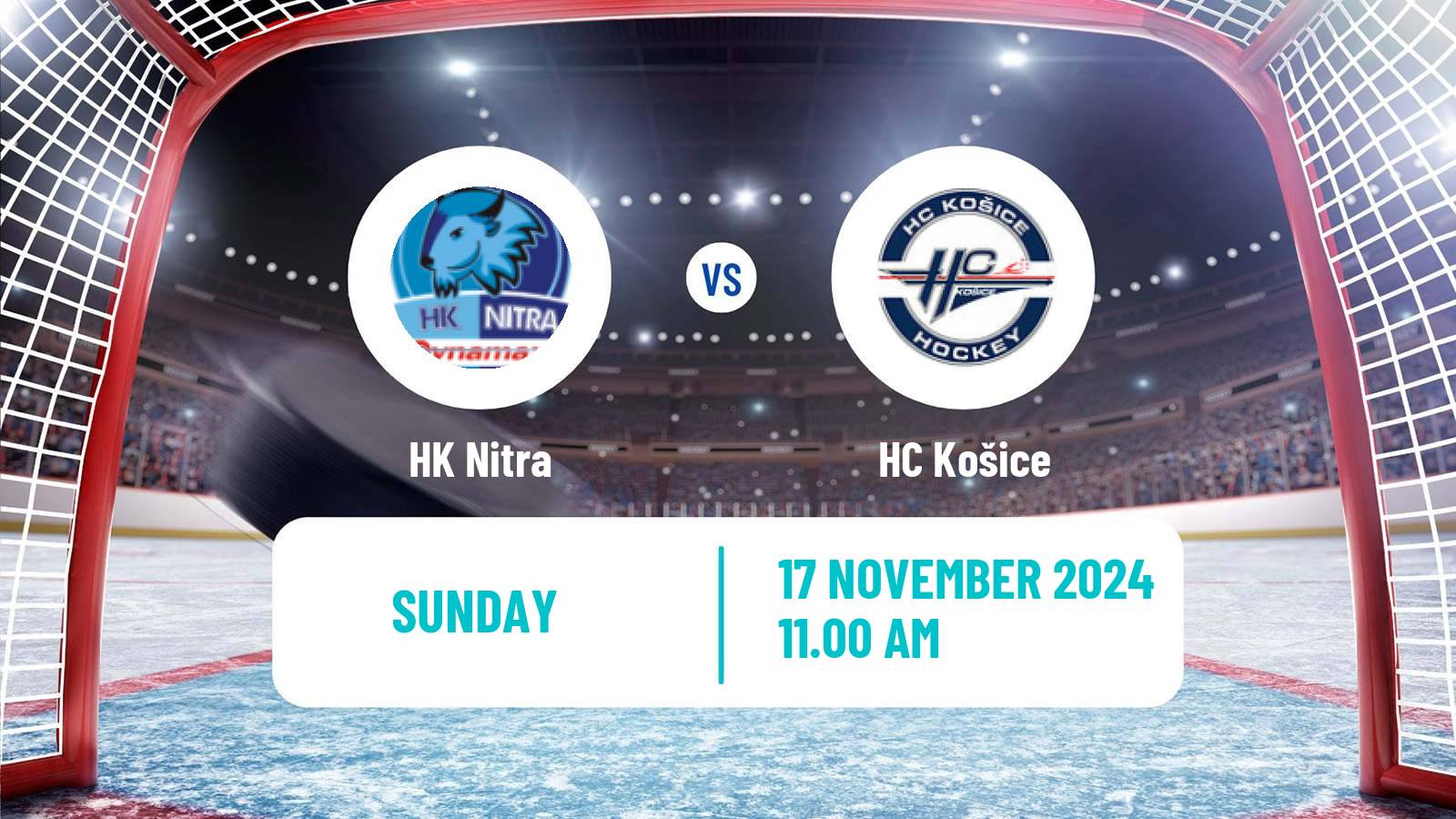 Hockey Slovak Extraliga Nitra - HC Košice