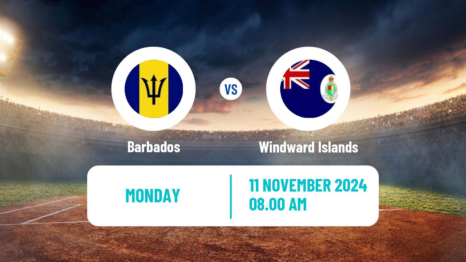 Cricket Super50 Barbados - Windward Islands