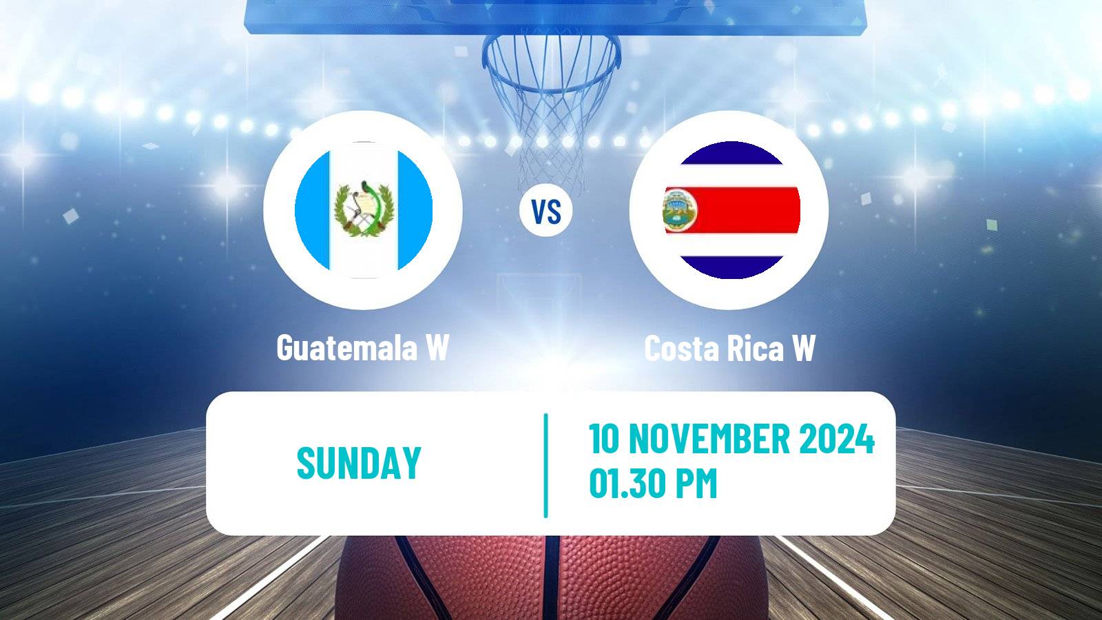 Basketball Centrobasket Championship Women Guatemala W - Costa Rica W