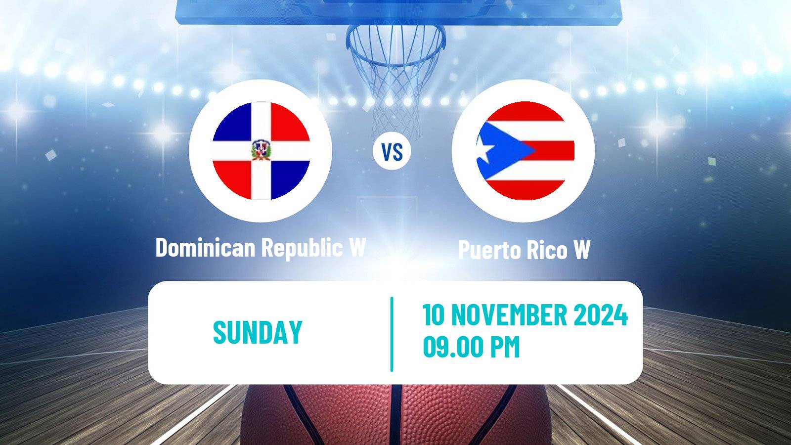 Basketball Centrobasket Championship Women Dominican Republic W - Puerto Rico W