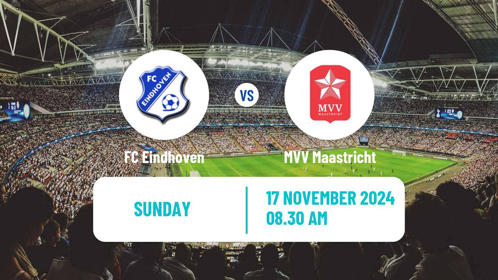 Soccer Dutch Eerste Divisie FC Eindhoven - MVV Maastricht