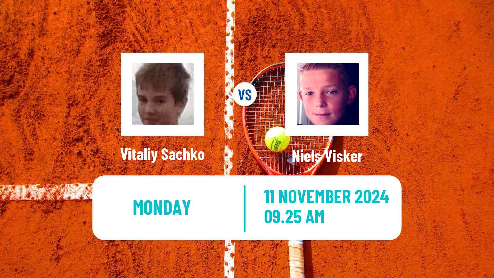 Tennis Lyon 2 Challenger Men Vitaliy Sachko - Niels Visker