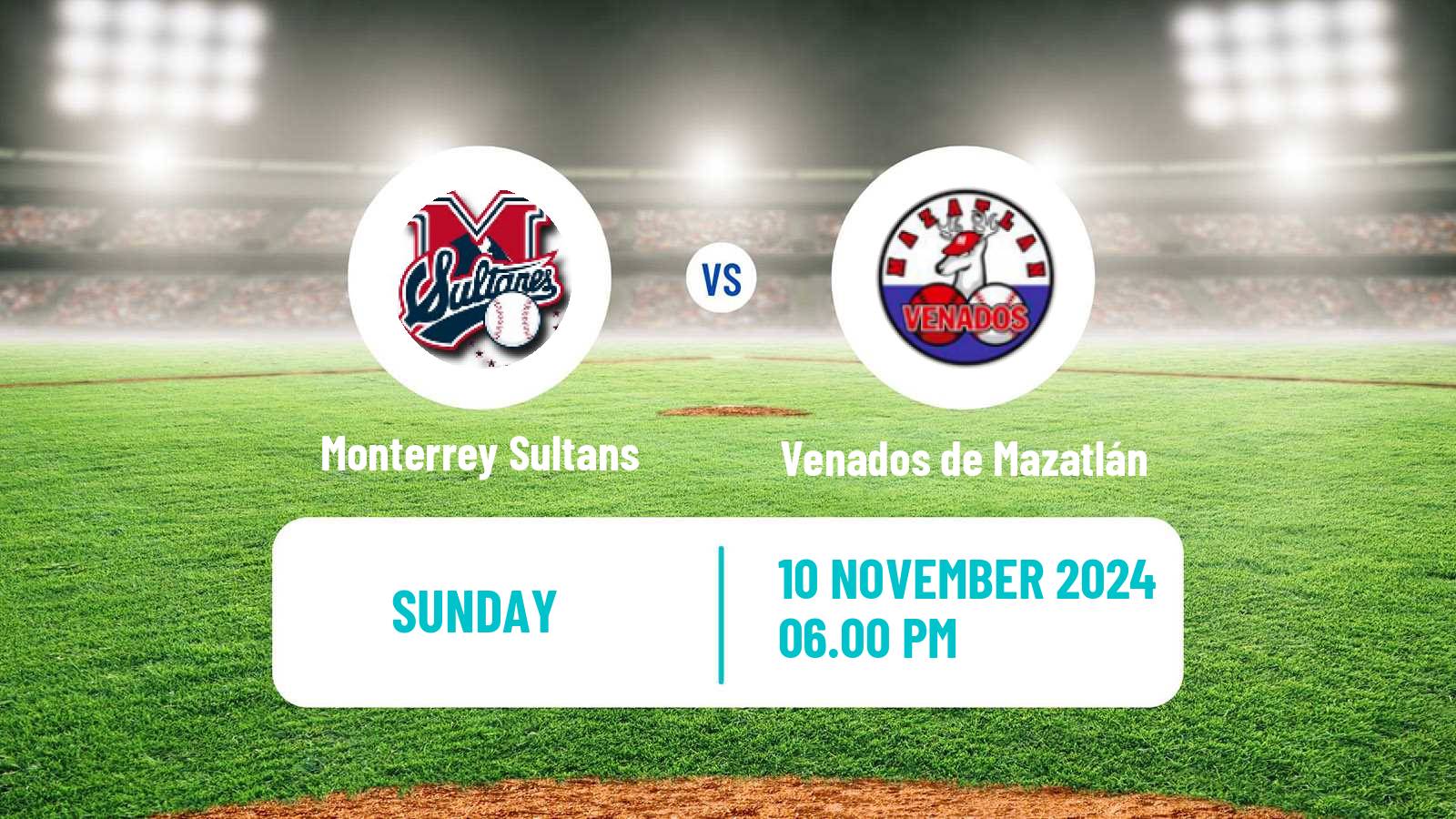 Baseball LMP Monterrey Sultans - Venados de Mazatlán