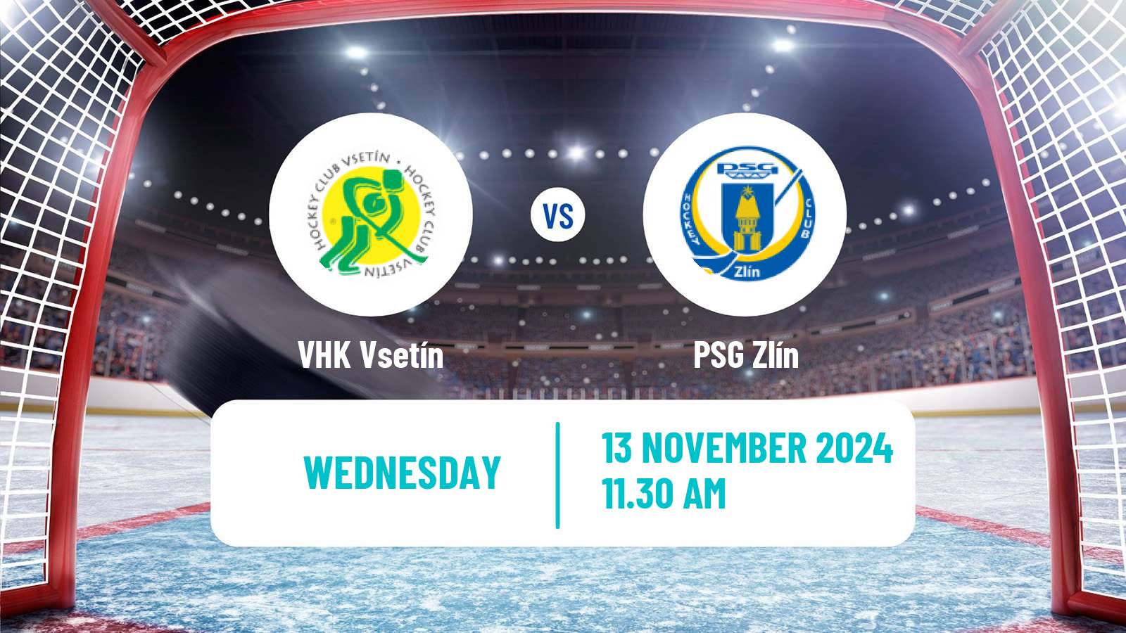 Hockey Czech Chance Liga Vsetín - PSG Zlín