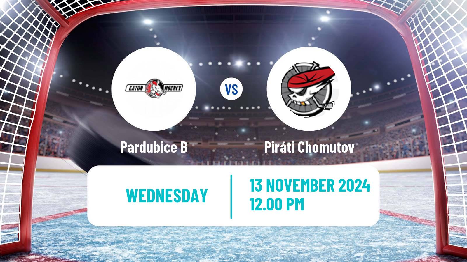 Hockey Czech Chance Liga Pardubice B - Piráti Chomutov