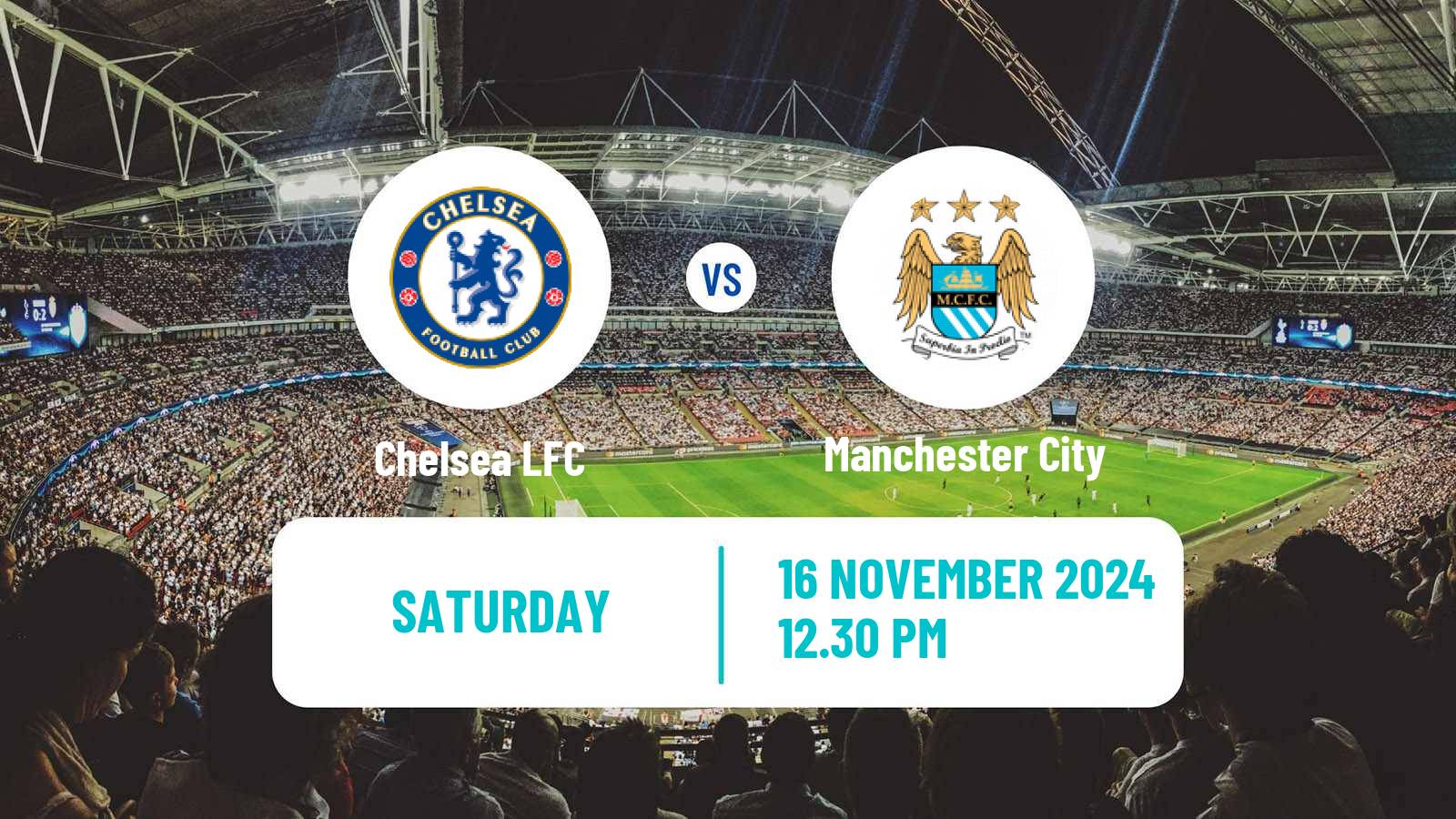 Soccer English WSL Chelsea - Manchester City