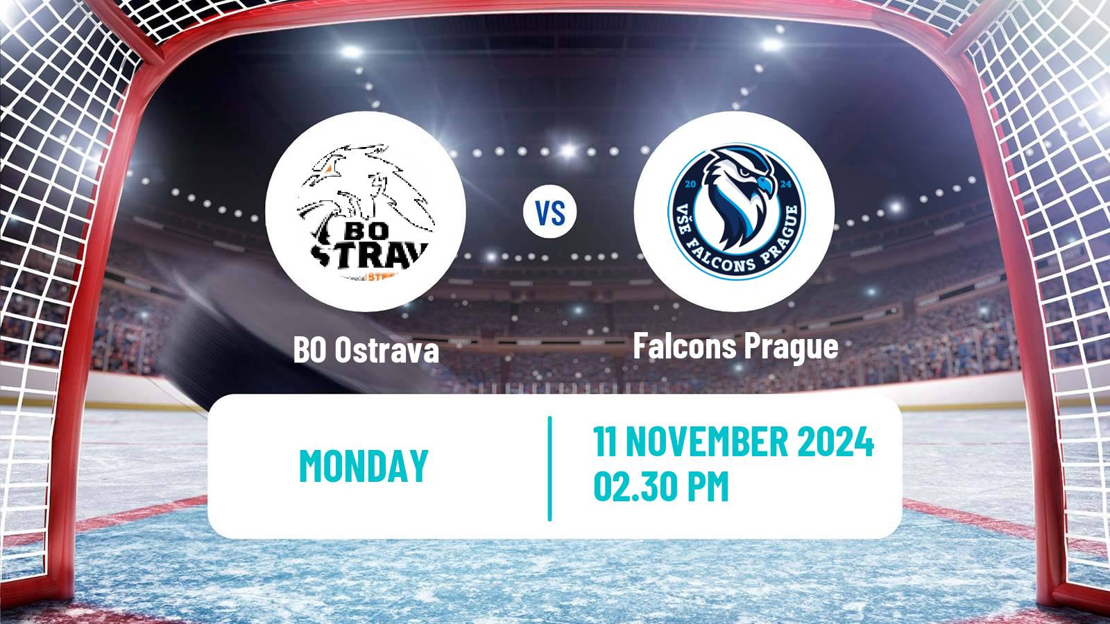 Hockey Czech ULLH BO Ostrava - Falcons Prague