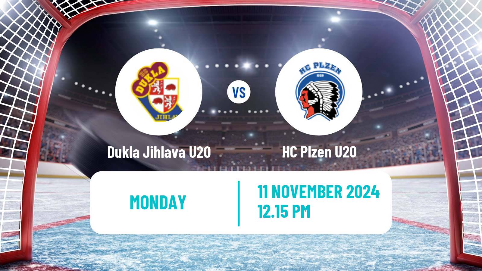 Hockey Czech ELJ Dukla Jihlava U20 - Plzen U20