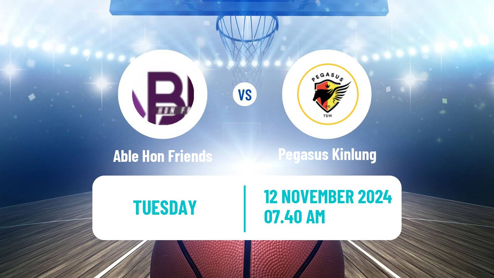 Basketball Hong Kong A1 Basketball Able Hon Friends - Pegasus Kinlung