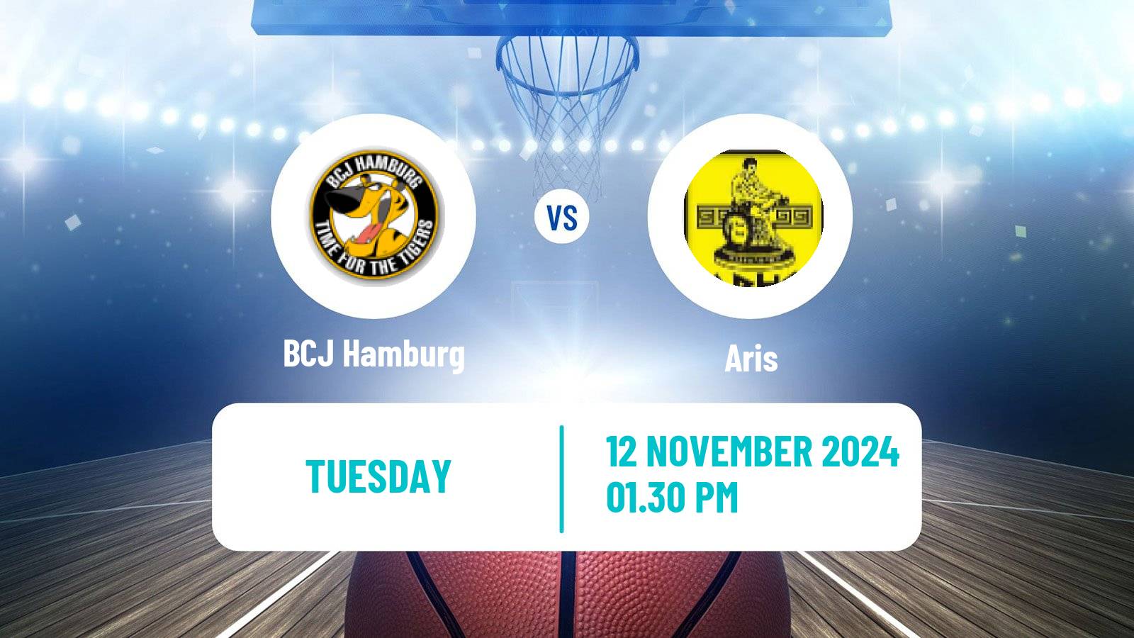 Basketball Eurocup BCJ Hamburg - Aris