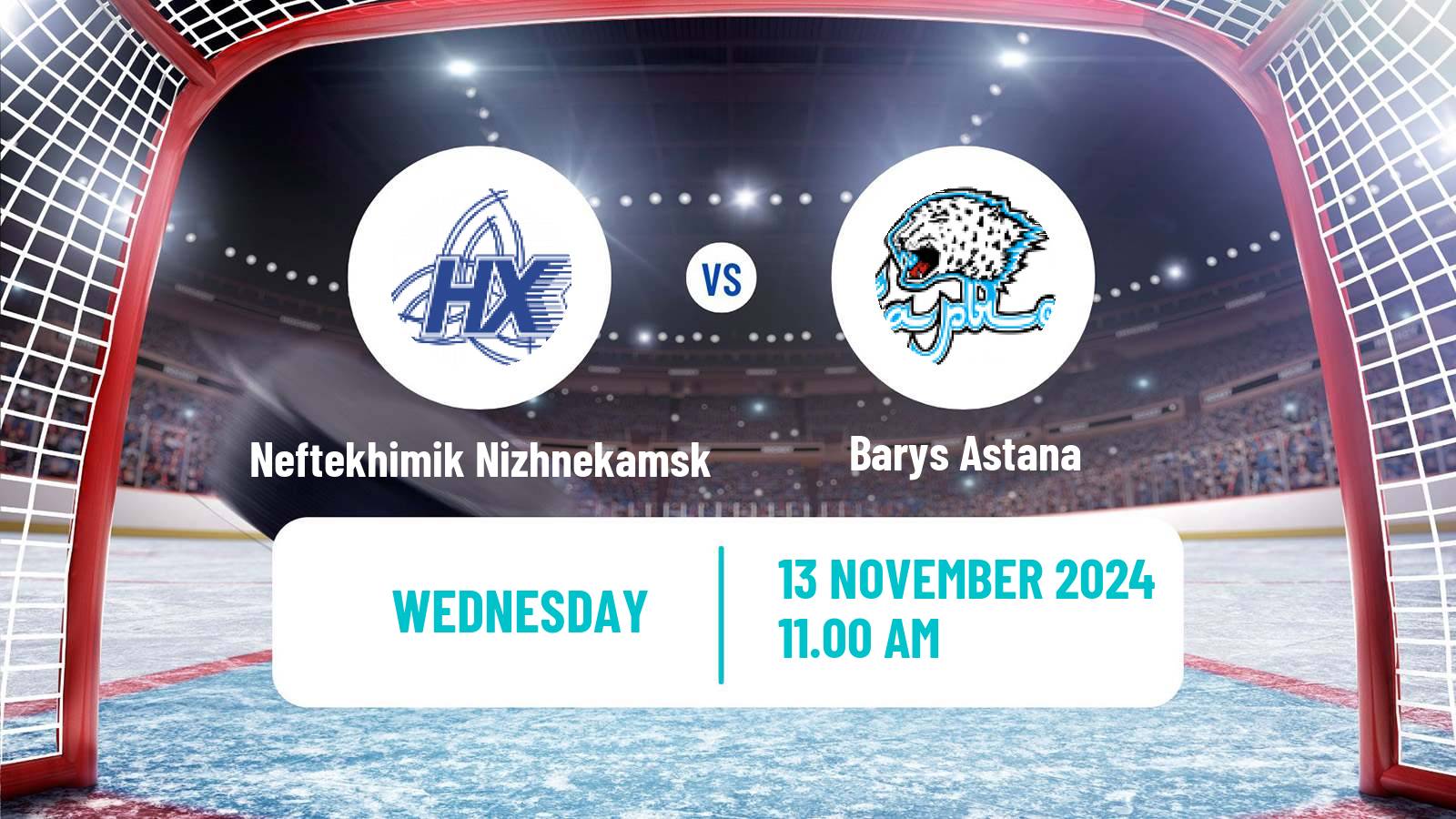 Hockey KHL Neftekhimik Nizhnekamsk - Barys Astana