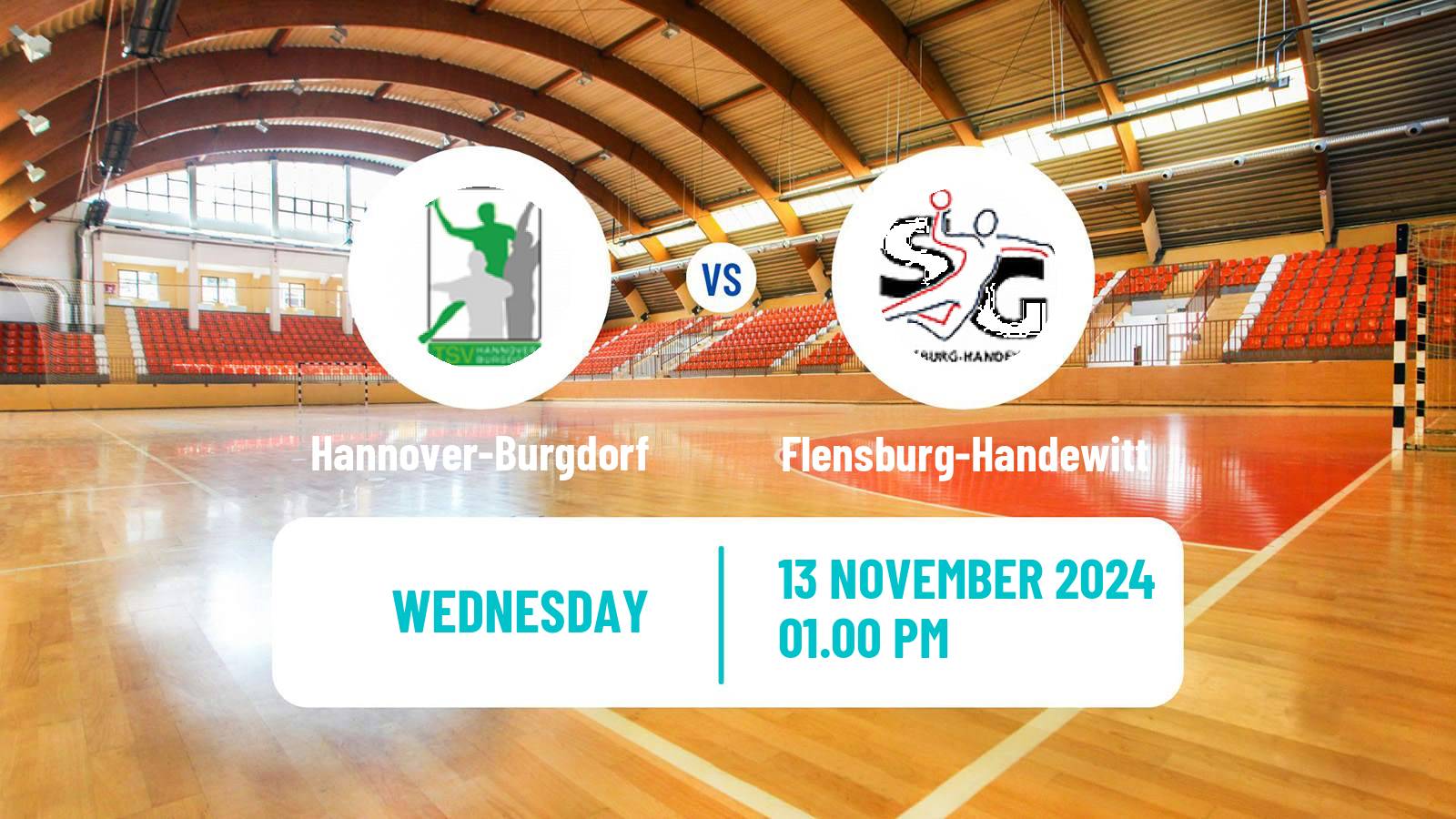 Handball German DHB Pokal Hannover-Burgdorf - Flensburg-Handewitt