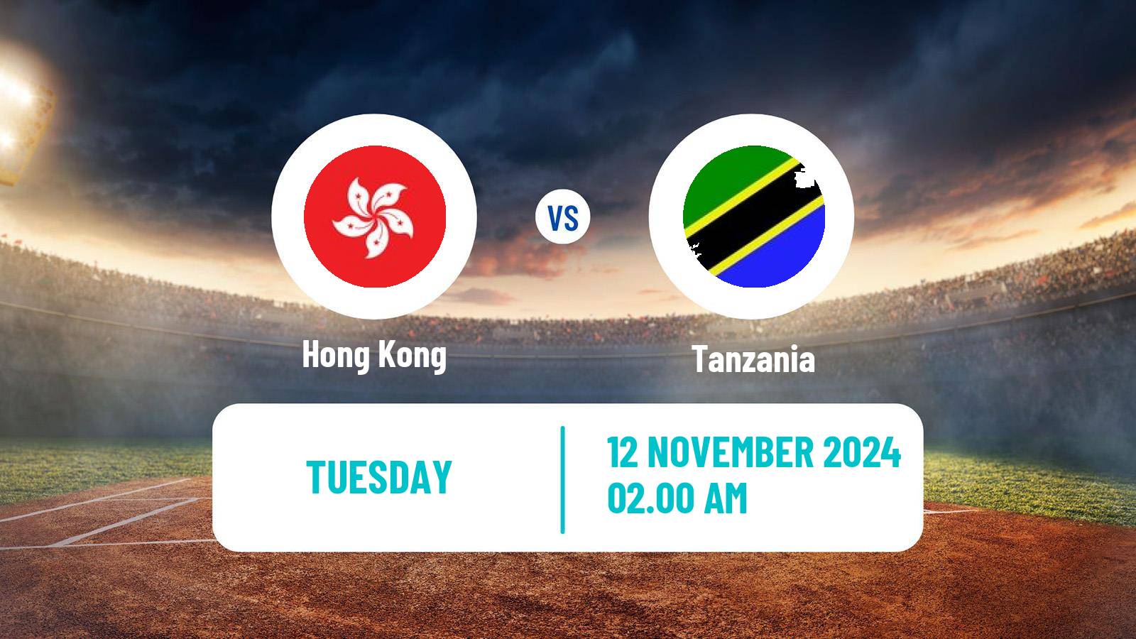 Cricket CWC Challenge League Cricket Hong Kong - Tanzania