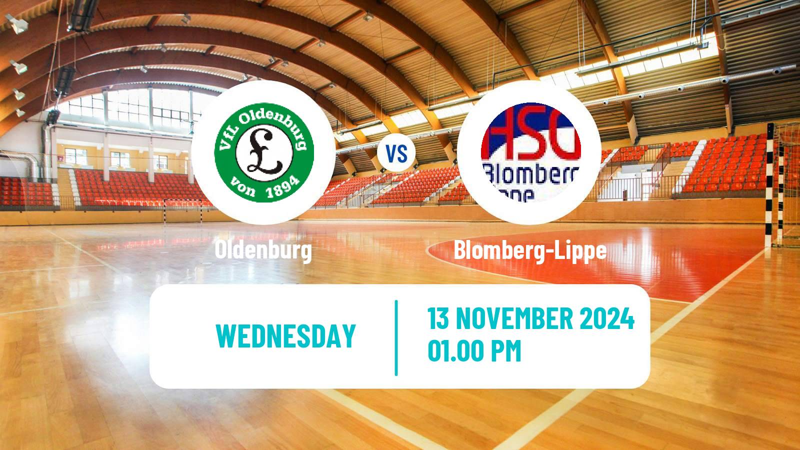 Handball German 1 Bundesliga Handball Women Oldenburg - Blomberg-Lippe